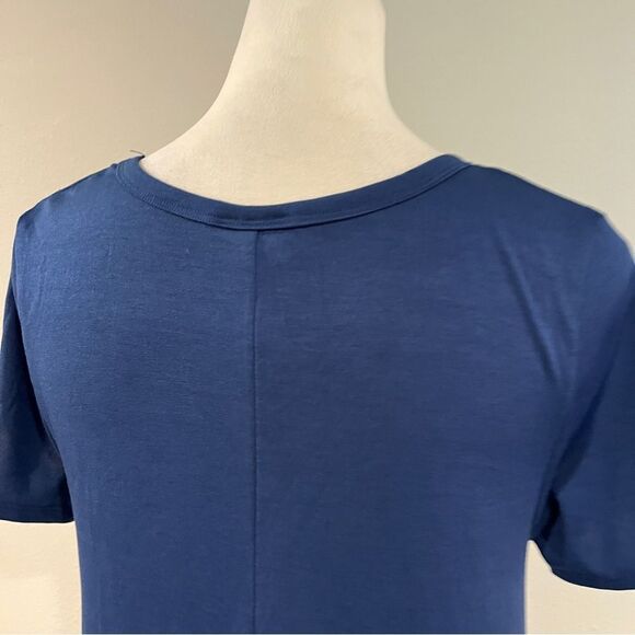 LuLaRoe Carly navy Women's short sleeve casual dress size medium - Picture 7 of 12